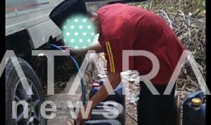 Dugaan Kongkalikong Oknum Operator SPBU Jolotundo Dengan Oknum Penjual Eceran Demi Tips Rp 5000