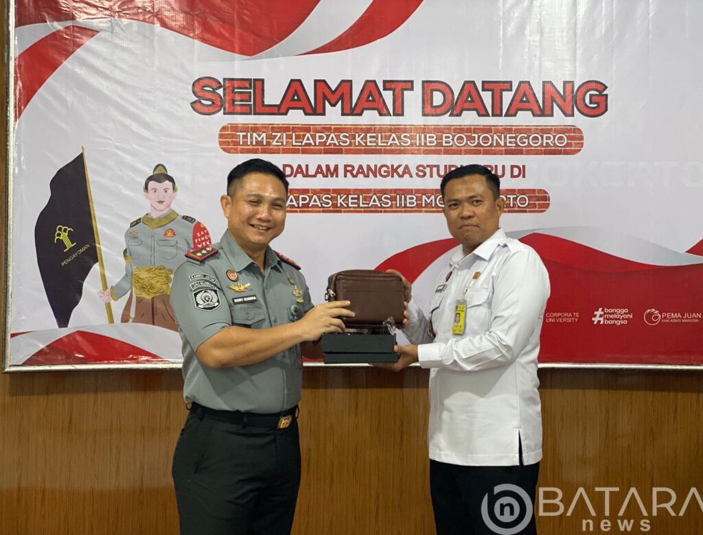 Bertekat Raih WBK, Lapas Bojonegoro Laksanakan Studi Tiru Ke Lapas Kelas IIB Mojokerto 