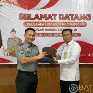 Bertekat Raih WBK, Lapas Bojonegoro Laksanakan Studi Tiru Ke Lapas Kelas IIB Mojokerto 