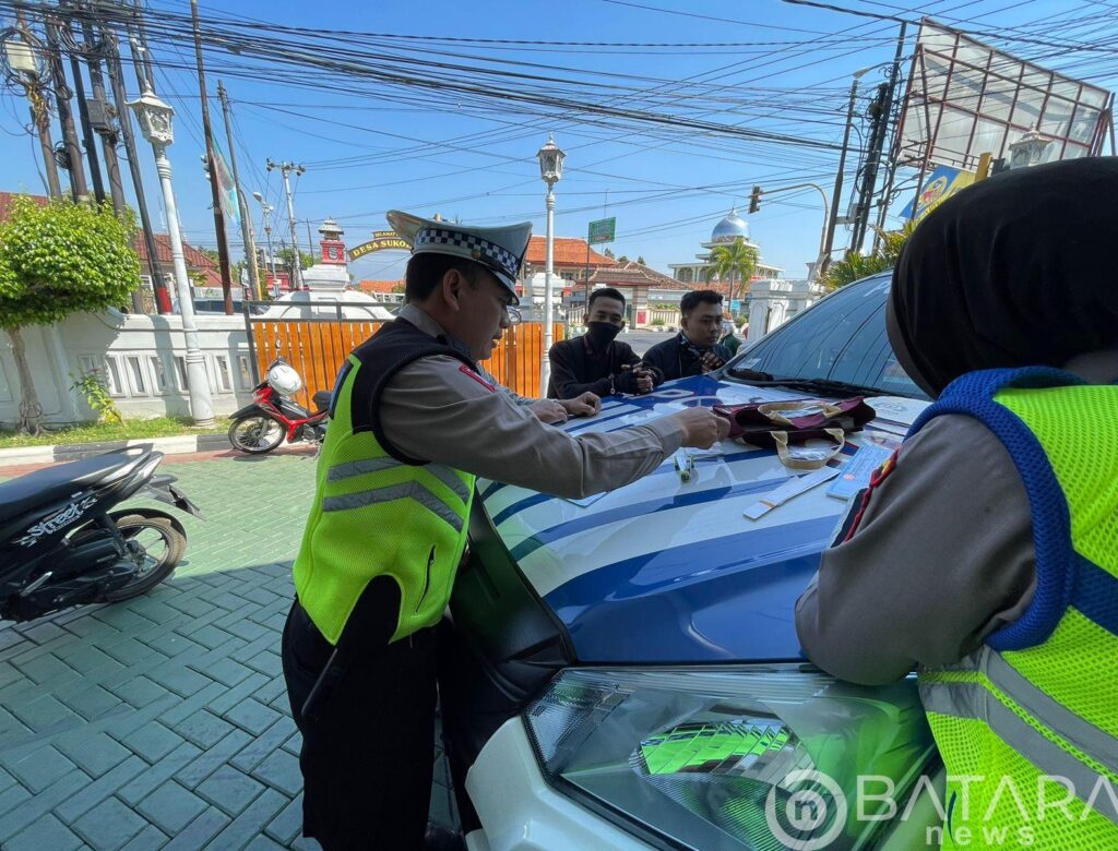 Satlantas Polresta Pati Tindak Tegas Pelanggar Lalin