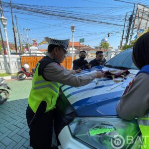 Satlantas Polresta Pati Tindak Tegas Pelanggar Lalin