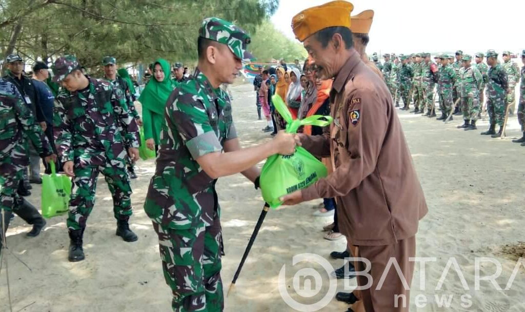 Dandim 0720/Rembang Pimpin Langsung Penghijauan Dalam Rangka Hari Juang TNI Ad