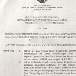 Pemilik CV.Bali Terang Takmampu Tunjukkan SK IUP OP, Diduga Kuat Lakukan Pelanggaran