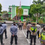 Kapolsek Kalitidu Gelar apel kesiapan pergantian tahun Baru 2024