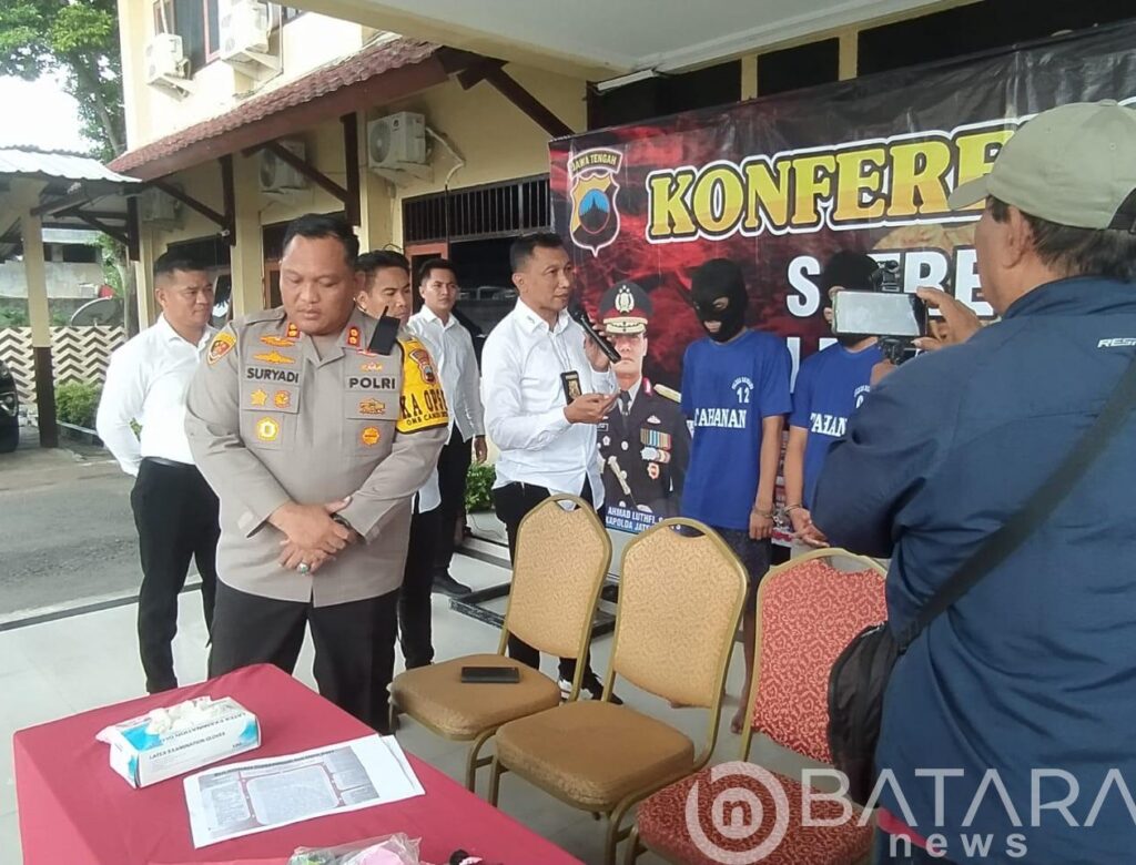Polres Rembang Bekuk 3 Pelaku Pencuri Sepeda Motor, 7 Motor dan 1 Sepeda Ontel Jadi Barang Bukti
