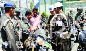 Provost Kodim Bojonegoro Gelar Cek Kelengkapan Dan Kelayakan Randis Anggota