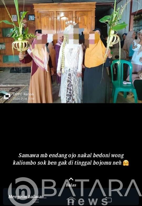 Hina Orang Melalui Status WhatsApp , Oknum Sekdes Desa Turi, Bojonegoro Di Polisikan