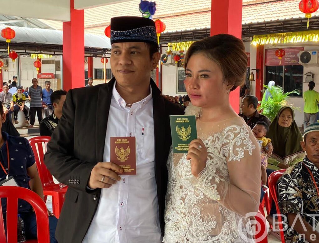 WBP Lapas Semarang Tersenyum Lega Usai Tunaikan Ikrar akad nikah Janji Suci