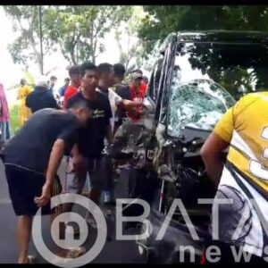 Laka Lantas Pick Up Vs Motor CRF Di Jalan Sukosewu Bojonegoro Akibatkan Satu Meninggal Dunia