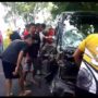 Laka Lantas Pick Up Vs Motor CRF Di Jalan Sukosewu Bojonegoro Akibatkan Satu Meninggal Dunia