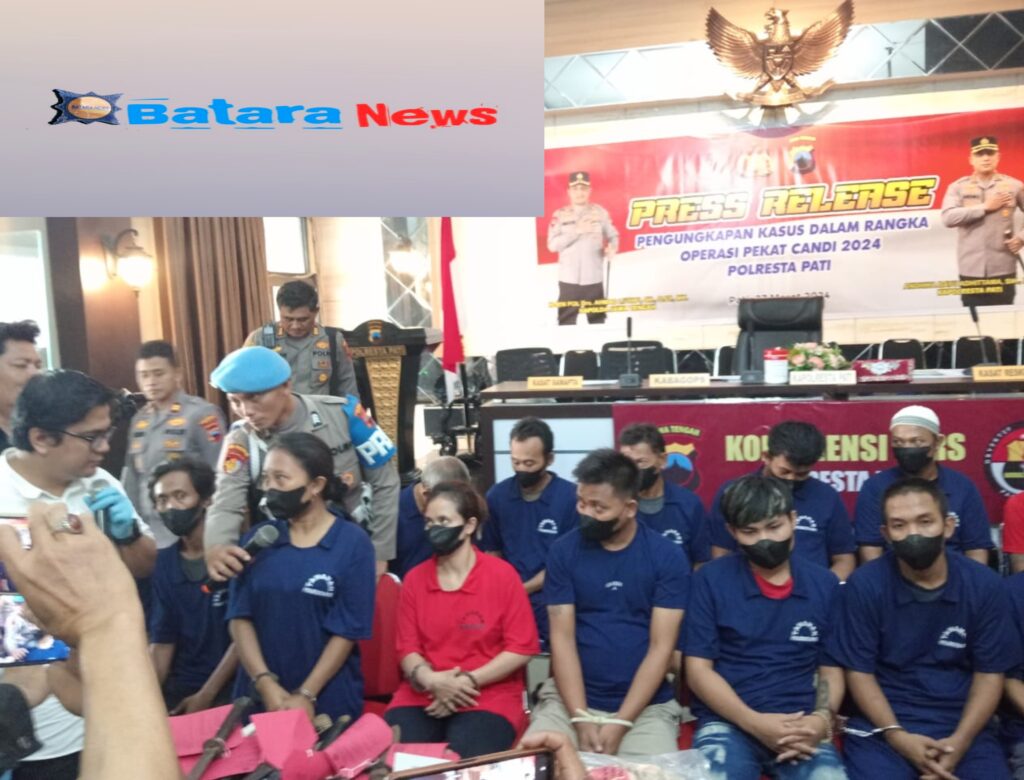 Polresta Pati Ungkap ratusan kasus dalam operasi pekat candi, Berikut Sederetan Kasus Kejahatan 