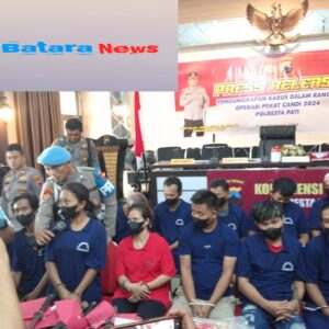 Polresta Pati Ungkap ratusan kasus dalam operasi pekat candi, Berikut Sederetan Kasus Kejahatan 