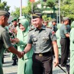 Periode 1 April 2024, 34 Prajurit Kodim Bojonegoro Naik Pangkat
