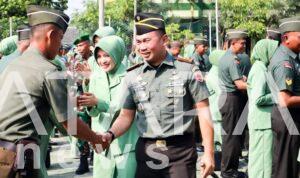 Periode 1 April 2024, 34 Prajurit Kodim Bojonegoro Naik Pangkat