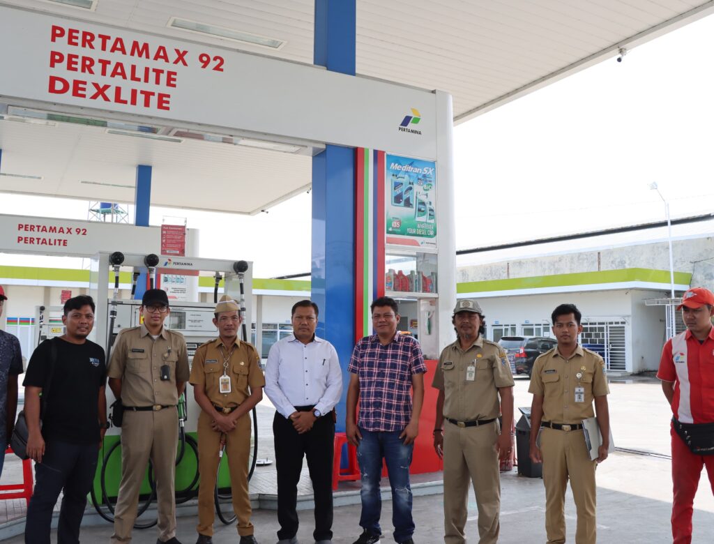 Tim Dari Subdit IV Ditreskrimsus Polda Jateng Adakan Sidak Di SPBU Dan SPBE Di Wilayah Kabupaten Demak