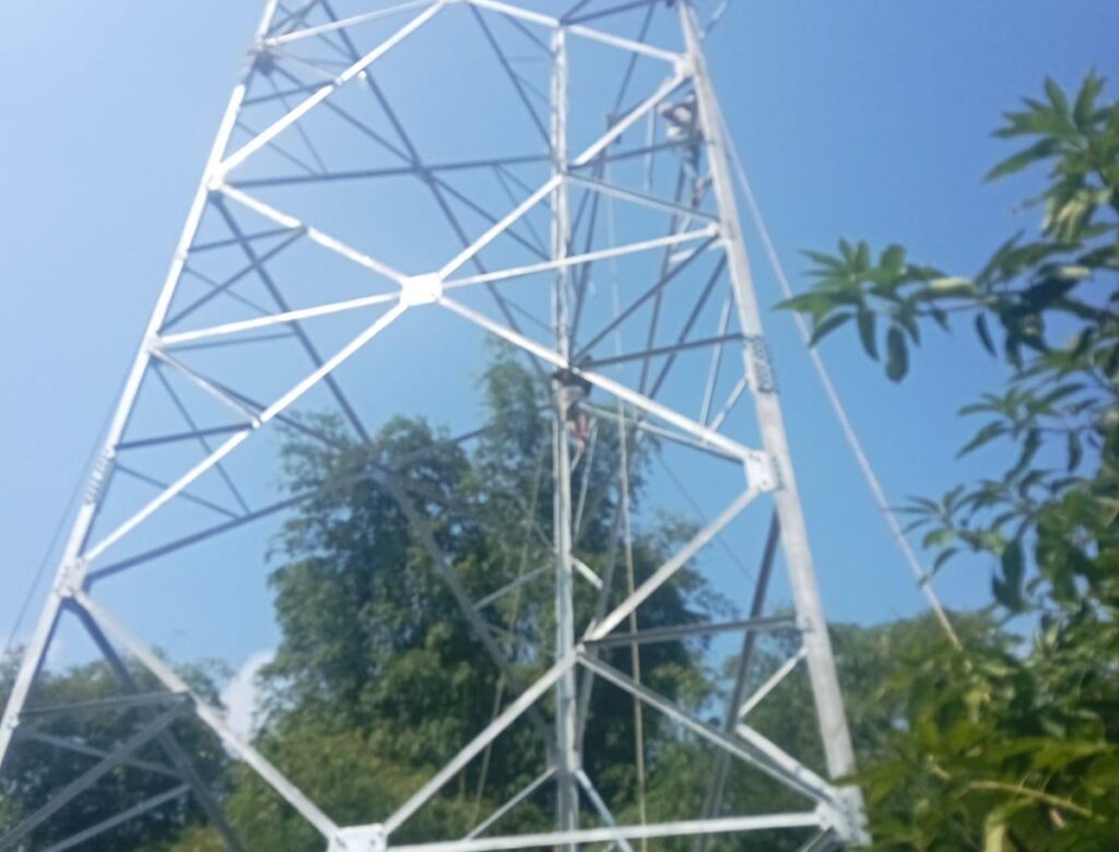 Tegaknya Menara Tower Tree angle Ilegal di Desa Prambontergayang, Kabarnya Tak Lepas Dari Peran Drama Camat Soko Tuban.