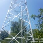 Tegaknya Menara Tower Tree angle Ilegal di Desa Prambontergayang, Kabarnya Tak Lepas Dari Peran Drama Camat Soko Tuban.