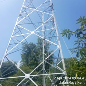 Tegaknya Menara Tower Tree angle Ilegal di Desa Prambontergayang, Kabarnya Tak Lepas Dari Peran Drama Camat Soko Tuban.