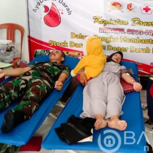 peduli Sesama, Koramil Kanor Bojonegoro gelar Bakti Sosial Donor Darah