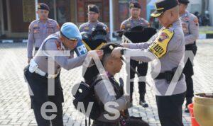 Pembaretan Bintara Remaja Angkatan 50 Bagian Dari Tradisi Polresta Pati