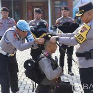 Pembaretan Bintara Remaja Angkatan 50 Bagian Dari Tradisi Polresta Pati