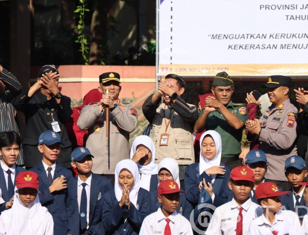Kapolresta Pati Pimpin Apel Kesiagaan TPPK di Satuan Pendidikan