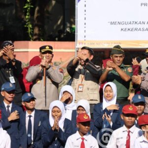 Kapolresta Pati Pimpin Apel Kesiagaan TPPK di Satuan Pendidikan