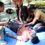 Peserta Perkemahan Saka Wira Kartika Kodim Bojonegoro dibekali Materi Krida