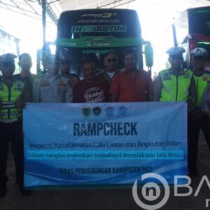 Satlantas Polresta Pati Laksanakan Kegiatan Ramp Check Serentak