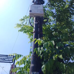 Kabel Wiffi Telkomsel Terpasang Sembarangan, Seorang Pengendara Dlosor Ke Jalan
