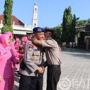 Kapolresta Pati Pimpin Sertijab Kasat Intelkam, Kapolsek Kayen dan Kenaikan Pangkat Pengabdian