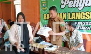 Pemdes Salurkan Bantuan Langsung Tunai Tahap l Tahun 2024 Desa Suka Ramai.