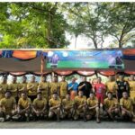Terus Jalin Sinergitas Pagi Ini Polres Rembang, Kodim 0720/Rbg, dan BRI Rembang Gelar Sepakbola Bersama