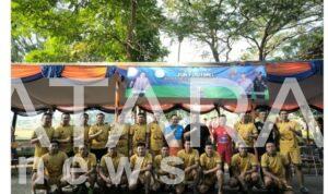 Terus Jalin Sinergitas Pagi Ini Polres Rembang, Kodim 0720/Rbg, dan BRI Rembang Gelar Sepakbola Bersama