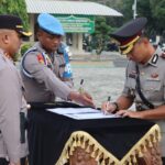 Kapolresta Pati Pimpin Sertijab Kasat Resnarkoba dan Kapolsek Winong