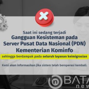 Server PDN Gangguan, Imigrasi Tetap Layani Perlintasan dan Permohonan Paspor