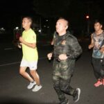 Sehat Dan Bugar Sekaligus Komsos, Dandim Pati Bersama Kasdim Joging Keliling Kota