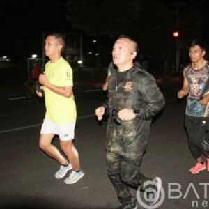 Sehat Dan Bugar Sekaligus Komsos, Dandim Pati Bersama Kasdim Joging Keliling Kota