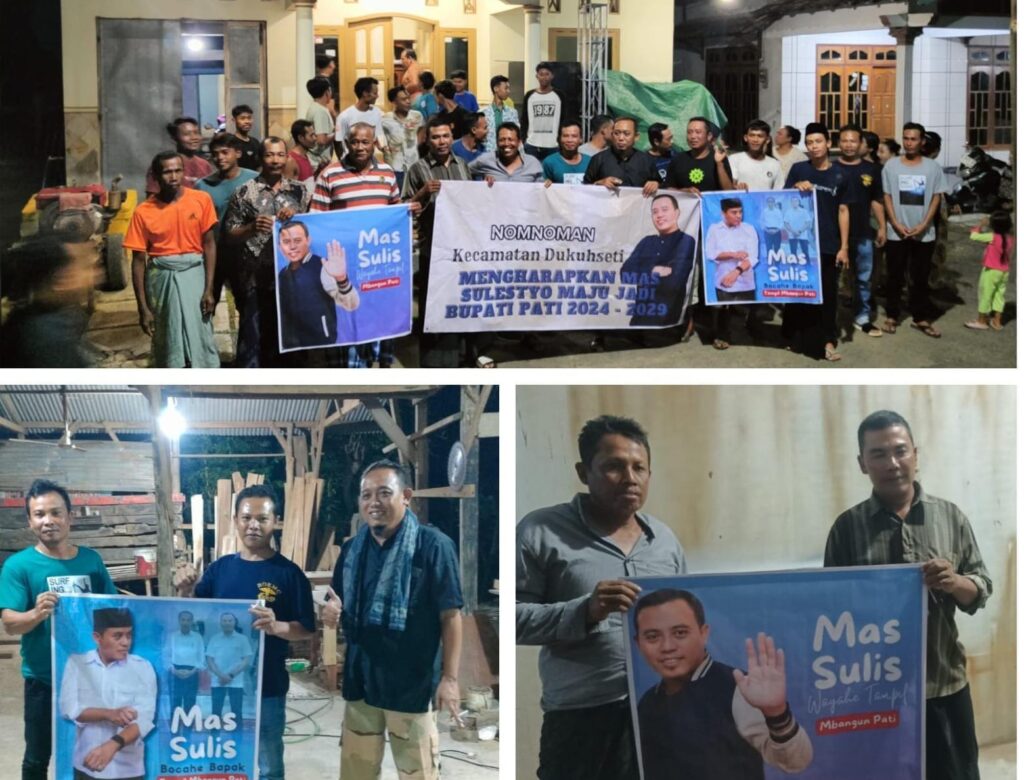 Masyarakat Dukuhseti Memohon Pak Jokowi Agar Staff Pribadinya di Restui Maju Kontestasi Pilkada Pati 2024