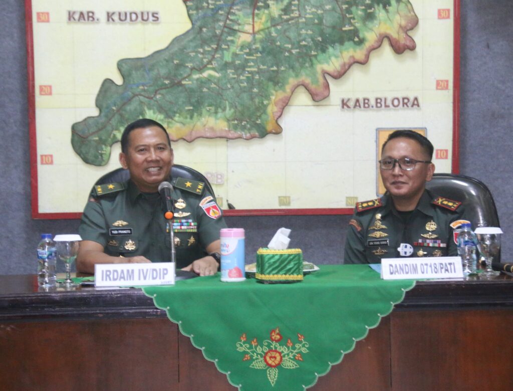 Irdam IV/Diponegoro Bersama Tim Melaksanakan Pengawasan Audit Kinerja Triwulan III Ta. 2024 Di Kodim 0718/Pati