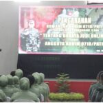 Tabuh Genderang Perang Melawan Judi Online, Dandim Pati Berikan Jam Komandan Kepada Anggota Dan Persit