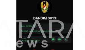 Waspada…!! Beredar Nomer WhatsApp Palsu Mengatasnamakan Dandim 0813 Bojonegoro