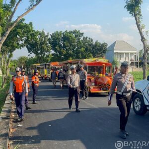 Satlantas Polresta Pati Tindak Tegas Odong-odong Masuk Jalan Raya di Tambakromo