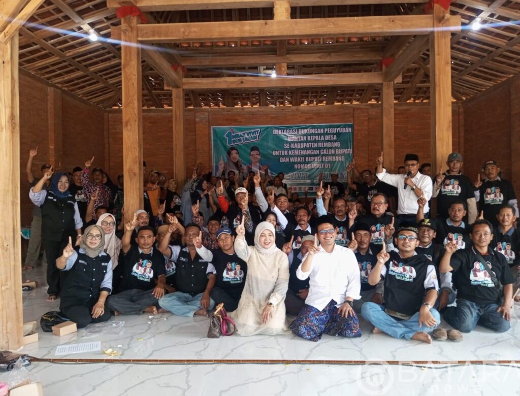KOMPAKDESI Deklarasi Untuk Menangkan Pilkada Rembang, Vivit-Umam 