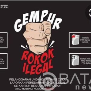 Gempur Rokok Ilegal, Berikut Sangsi Atas Pelanggaran Cukai