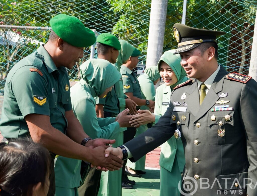 Peridoe 1 Oktober 2024, 123 Prajurit Kodim Bojonegoro Naik Pangkat