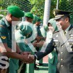 Peridoe 1 Oktober 2024, 123 Prajurit Kodim Bojonegoro Naik Pangkat