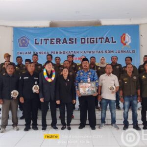 Literasi Digital Dalam Rangka Peningkatan Kapasitas SDM Jurnalis, Dan Pelantikan Pengurus DPC PJI Kabupaten Bojonegoro 
