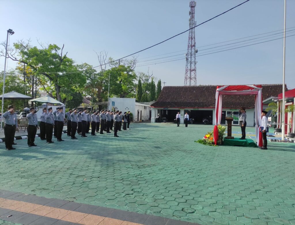 Lapas Pati Gaungkan Nilai Pancasila dalam Upacara Hari Kesaktian