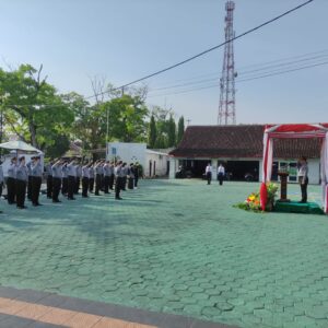 Lapas Pati Gaungkan Nilai Pancasila dalam Upacara Hari Kesaktian